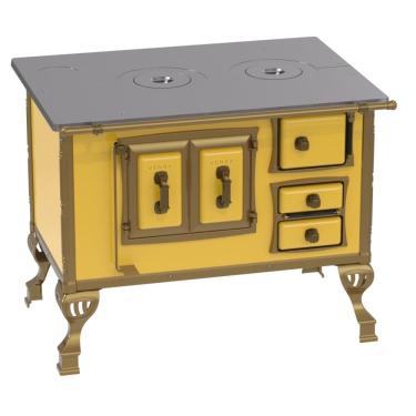 Imagem de Fogao a Lenha Venax n 2 Colonial Amarelo SE