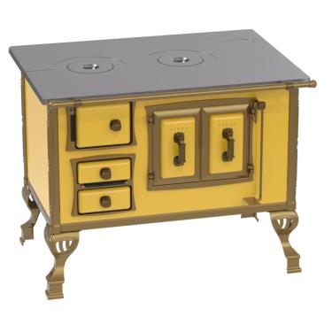 Imagem de Fogao a Lenha Venax n 2 Colonial Amarelo SD