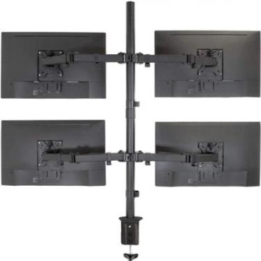 Imagem de Suporte 4 Monitores Articulado Gamer Braço Mesa Bancada Estudio Podcas