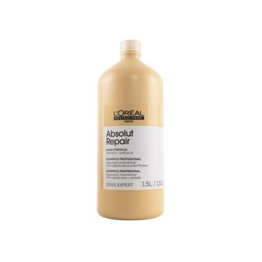Imagem de Shampoo LOréal Absolut Repair Reparação Profunda 1,5 L - LOréal Profes