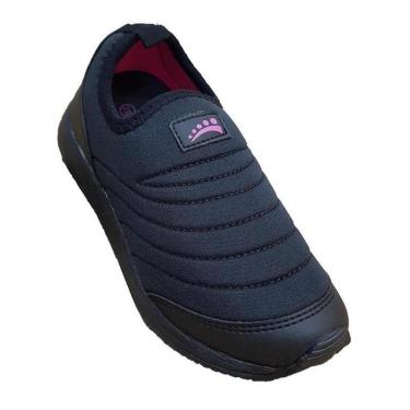 Imagem de Tênis Infantil Ortopasso Calce Fácil Escolar Básico-Feminino