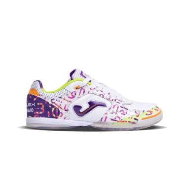 Imagem de Chuteira Joma Top Flex Futsal Amandinha, Branco, 37