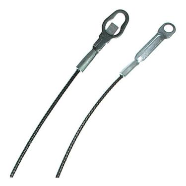 Imagem de Cabo de Aço Limitador de Tampa de Caçamba Direito F103 para Fiat Strada Fase 1 e Fase 2 Após 2008 para Limitar Abertura