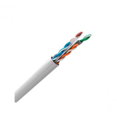 Imagem de Cabo de Rede Cabo Lan U-UTP 24AWG X 4 Pares CAT.6 CMX para Transmissão de Dados com 305M FASTBOX Branco Furukawa