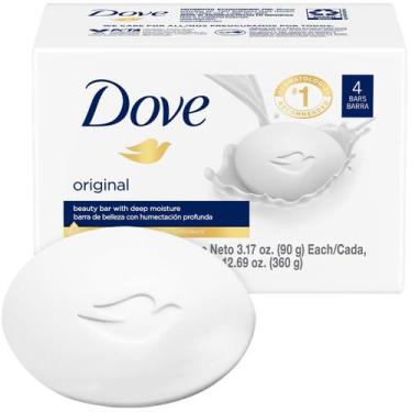 Imagem de Sabonete Dove Original Beauty Bar 4 unidades de 90 g cada