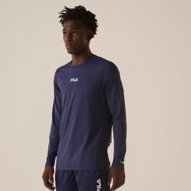 Imagem de Camiseta Manga Longa Fila Sun Protect Breezy Masculina-Masculino