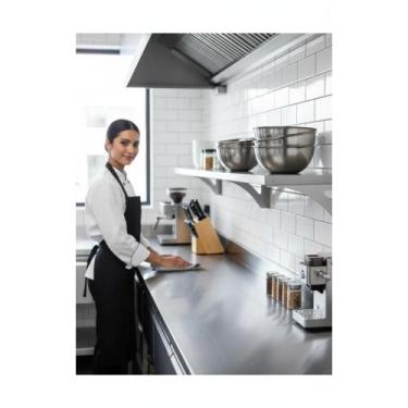 Imagem de Prateleira Aço Inox 100cm Cinza Escovado Industrial Pesada - Congratul