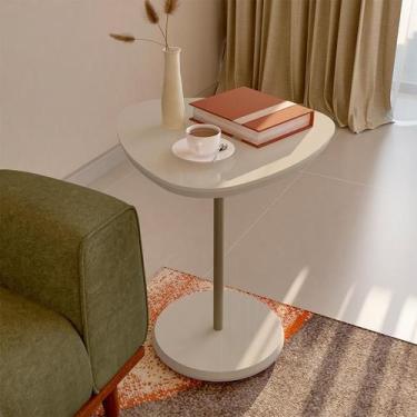 Imagem de Mesa Lateral Orgânica Bel Off White - Modern