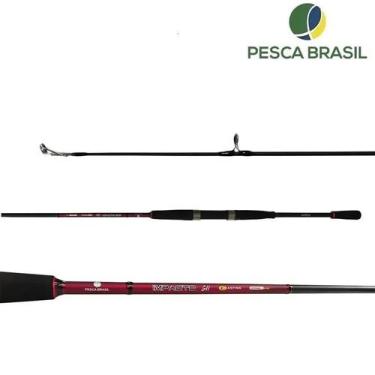 Imagem de Vara mol pesca brasil millenium carbon 5.6 1,68m 8-17lbs p/ molinete i