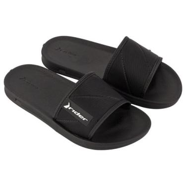 Imagem de Chinelo Rider Infantil Slide Menino Presente Criança 11592, Preto, 31