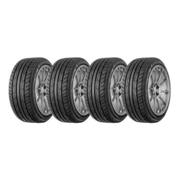 Imagem de Kit 4 Pneus Yokohama Aro 17 205/55R17 91V Advan Fleva