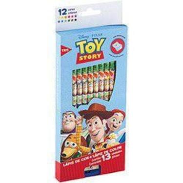 Imagem de Lápis de cor tris 12 cores toy story