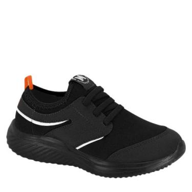 Imagem de Tênis Infantil Masculino Lycra Slip On Molekinho 2832.110, Preto, 34