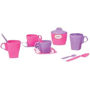 Imagem de kit café brinquedo 12 peças - Maral
