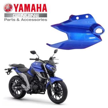 Imagem de Carenagem farol tampa externa direita  azul fz25 fazer 250 original ya