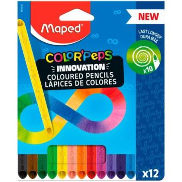 Imagem de Lápis de Cor Infinito Maped 12 Cores - Infinity Color Peps