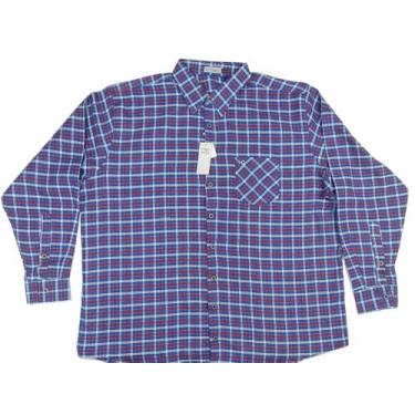 Imagem de Camisa Flanela Manga Longa Xadrez Plus Size 5962, Masculina,  100% alg