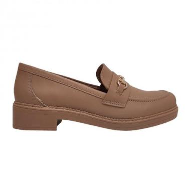 Imagem de Mocassim Feminino Via Marte Casual 011-003, Nude, 38