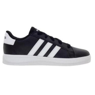 Imagem de Tênis Adidas Infantil Casual Grand Court 2.0 GW6503 Preto, 30, Preto