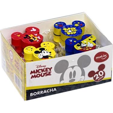 Imagem de Borracha Decorada Mickey 4 Modelos CX.C/20 - Molin
