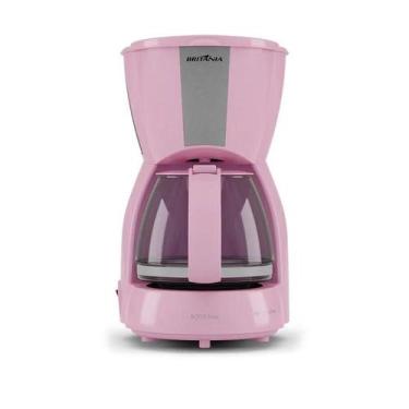 Imagem de Cafeteira Britânia BCF15 Inox Rosa 15 Xícaras