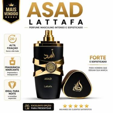 Imagem de Perfume Masculino Asad Lattafa  Forte, Elegante e Duradouro