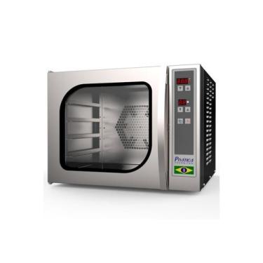Imagem de Forno Elétrico Industrial de Convecção 4 Assadeiras C/ Vapor 220V - Pr