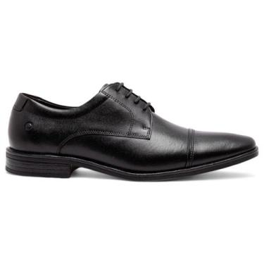 Imagem de Sapato Social Democrata Masculino Couro Metropolitan Vega, Preto, 40