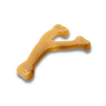 Imagem de Brinquedo Mordedor Para Cães Osso Para Roer Bamboo Bacon P - Pet Injet