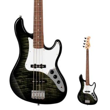Imagem de Baixo 4 Cordas Jazz Bass Tampo Maple Cort GB24JJ TBK