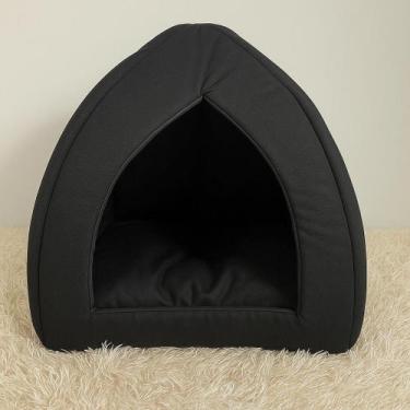 Imagem de Caminha Pet Oca Cama Toca Suede 2 em 1 para Cachorro e Gato - LMM pets