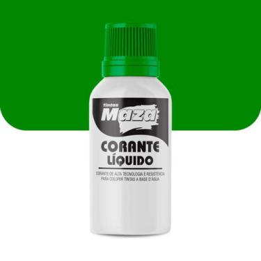 Imagem de Corante Líquido Verde Pigmento Bisnaga 50ml Maza