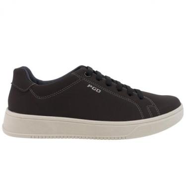 Imagem de Sapatênis Casual Masculino Pegada 17191305, Marrom, 40