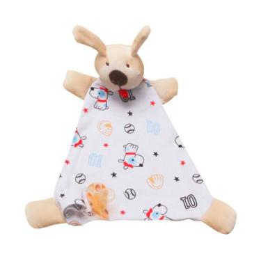Imagem de Naninha Cheirinho De Bichinho Com Guizo Porta Chupeta - Happy Baby, Do