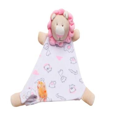 Imagem de Naninha Cheirinho De Bichinho Com Guizo Porta Chupeta - Happy Baby, Le