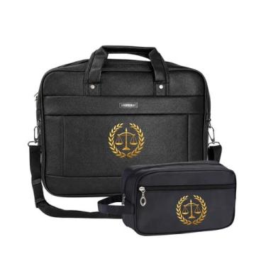 Imagem de Kit Pasta Executiva Necessaire Direito Advogado Advogada - - Mormino, 
