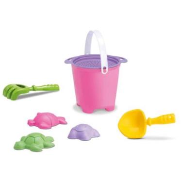Imagem de Balde Praia Tchuco - Cores sortidas 0080 - Samba Toys, Menina