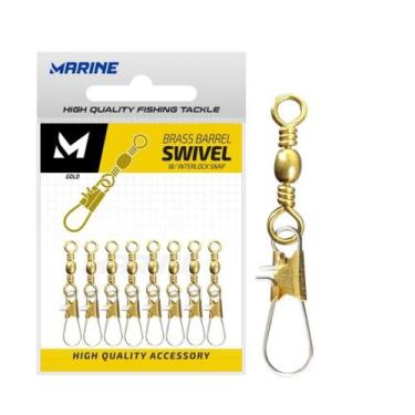 Imagem de Girador Marine Sport BSS Gold c Snap - 25 Un - Marine Sports
