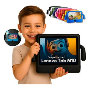 Imagem de Capa Infantil Com Bracinhos Compatível com Lenovo Tab M10 3ª e 4ª Gera