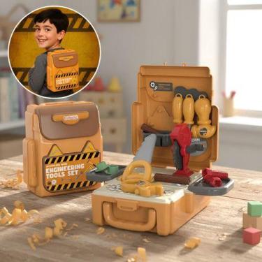 Imagem de Maleta Ferramentas Infantil 18 Peças Brinquedo Educativo - Bellavie