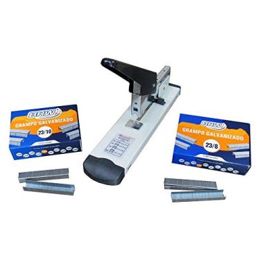 Imagem de Grampeador Profissional GW390 100 fls + Grampos 23/8 e 23/10