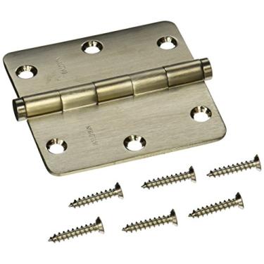 Imagem de Baldwin Dobradiça de encaixe com raio 1435056I, níquel acetinado vitalício