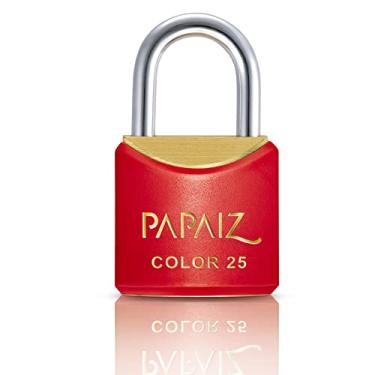 Imagem de Cadeado Color Line, Papaiz, CR25, Vermelho