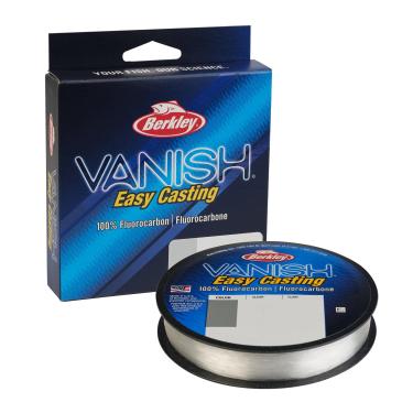 Imagem de Berkley Linha de pesca Vanish Fluorocarbono e material líder transparente - Linha Fluoro, 220 jardas/9 kg