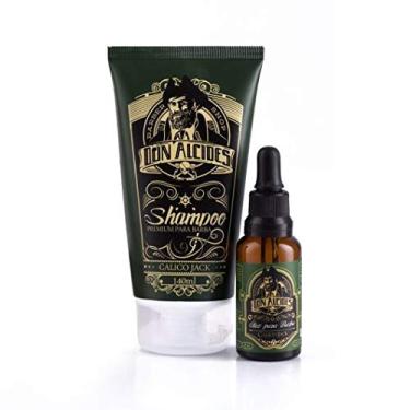 Imagem de Kit - Shampoo Premium e Óleo para Barba - Calico Jack - Don Alcides