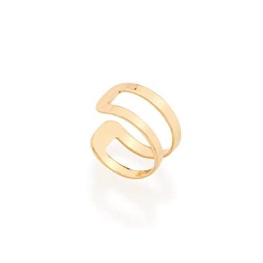 Imagem de Brinco de Pressão Rommanel Meia Argola Lisa 526091