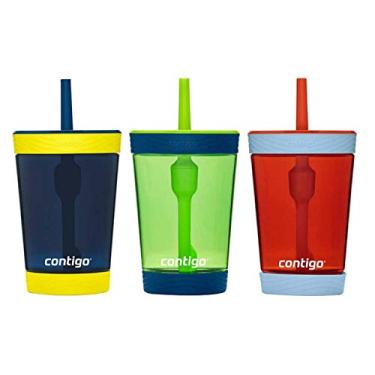 Imagem de Contigo Pacote com 3 copos infantis - azul, verde, vermelho