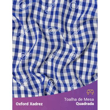 Toalha De Mesa Retangular Para 6 Lugares Xadrez Vermelho 1.45m X