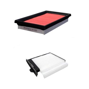 Imagem de Filtro Ar Motor + Filtro Ar Condicionado Tiida  Livina 1.8