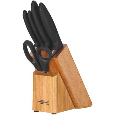 Imagem de Conjunto de Facas em Aço Inox Plenus 6 Peças Tramontina